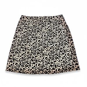 Cheetah mini skirt